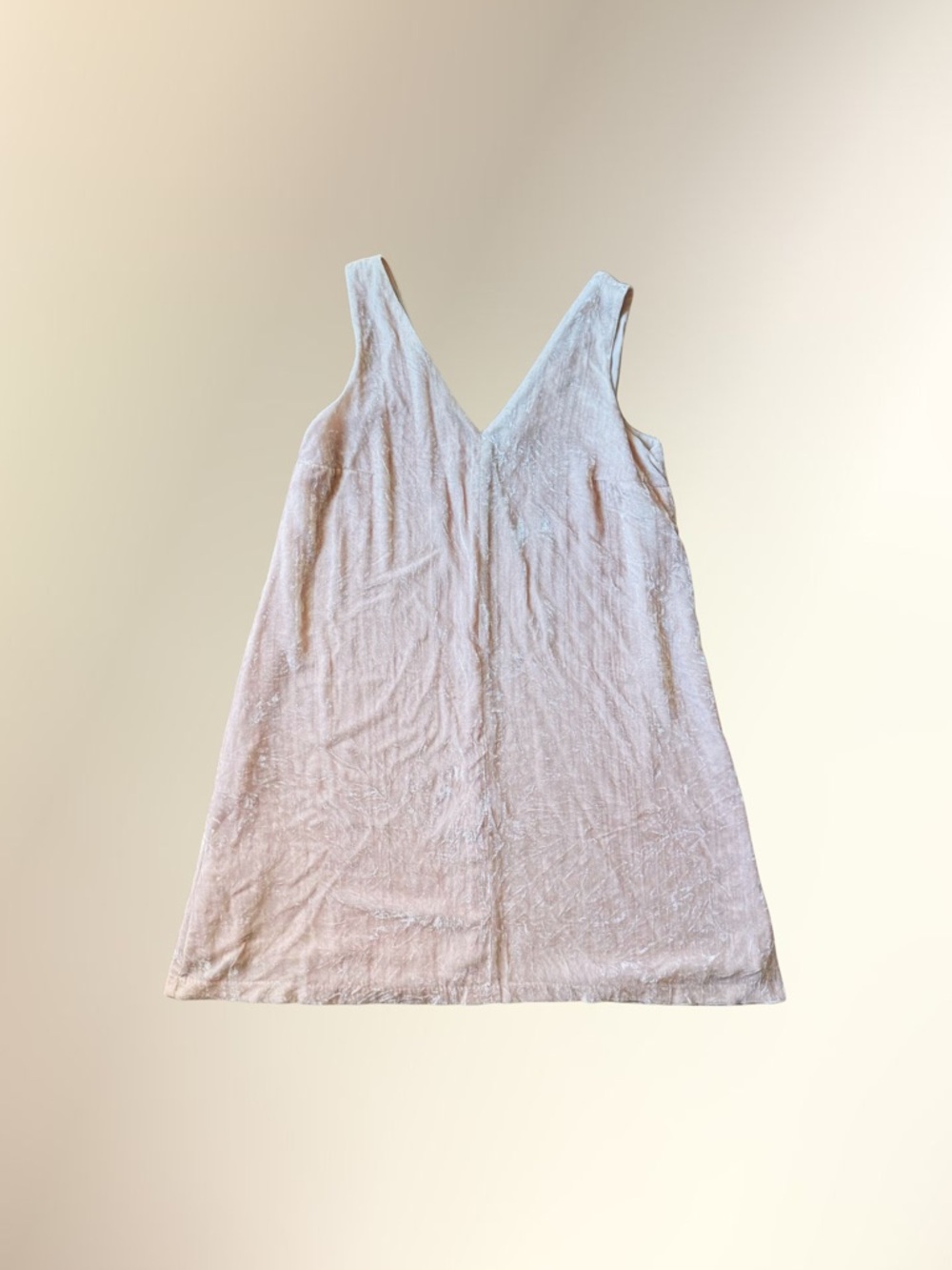LOFT Blush-Pink V-Neck Slip Dress
